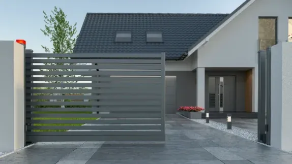 Privacy & slat screen