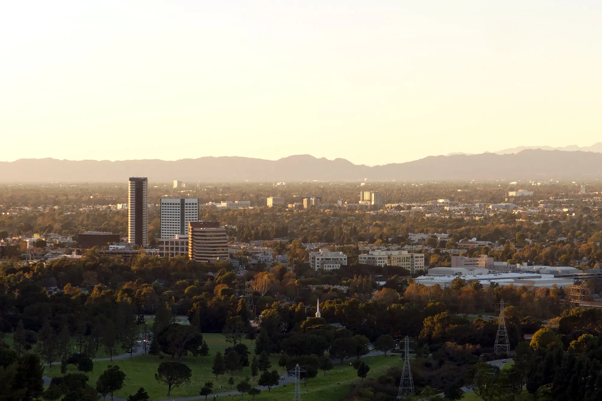 the Burbank media district, Burbank, CA