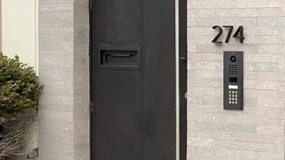 Controlled school entrance access