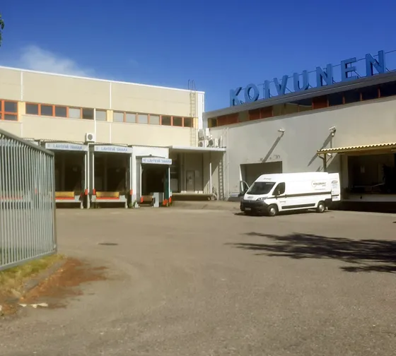 Warehouse loading dock and truck gate